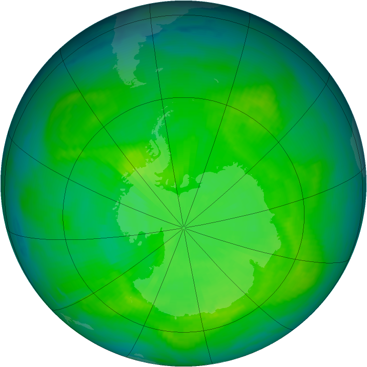 Ozone Map 1980-12-02